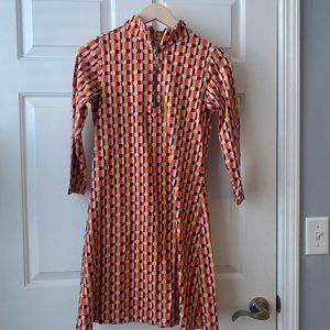 Spartina Nora half zip dress